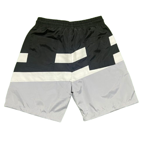 Grey Nylon Shorts