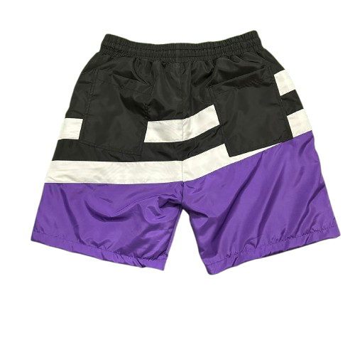 Purple Nylon Shorts