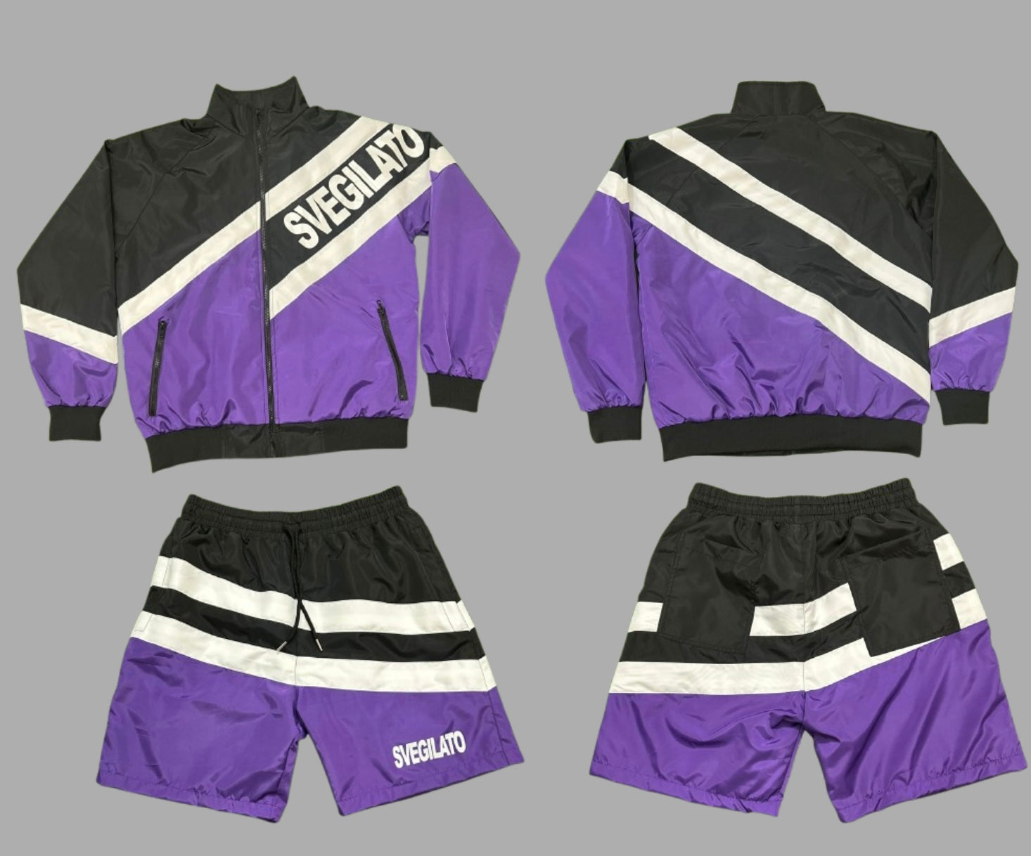 Purple Nylon Set