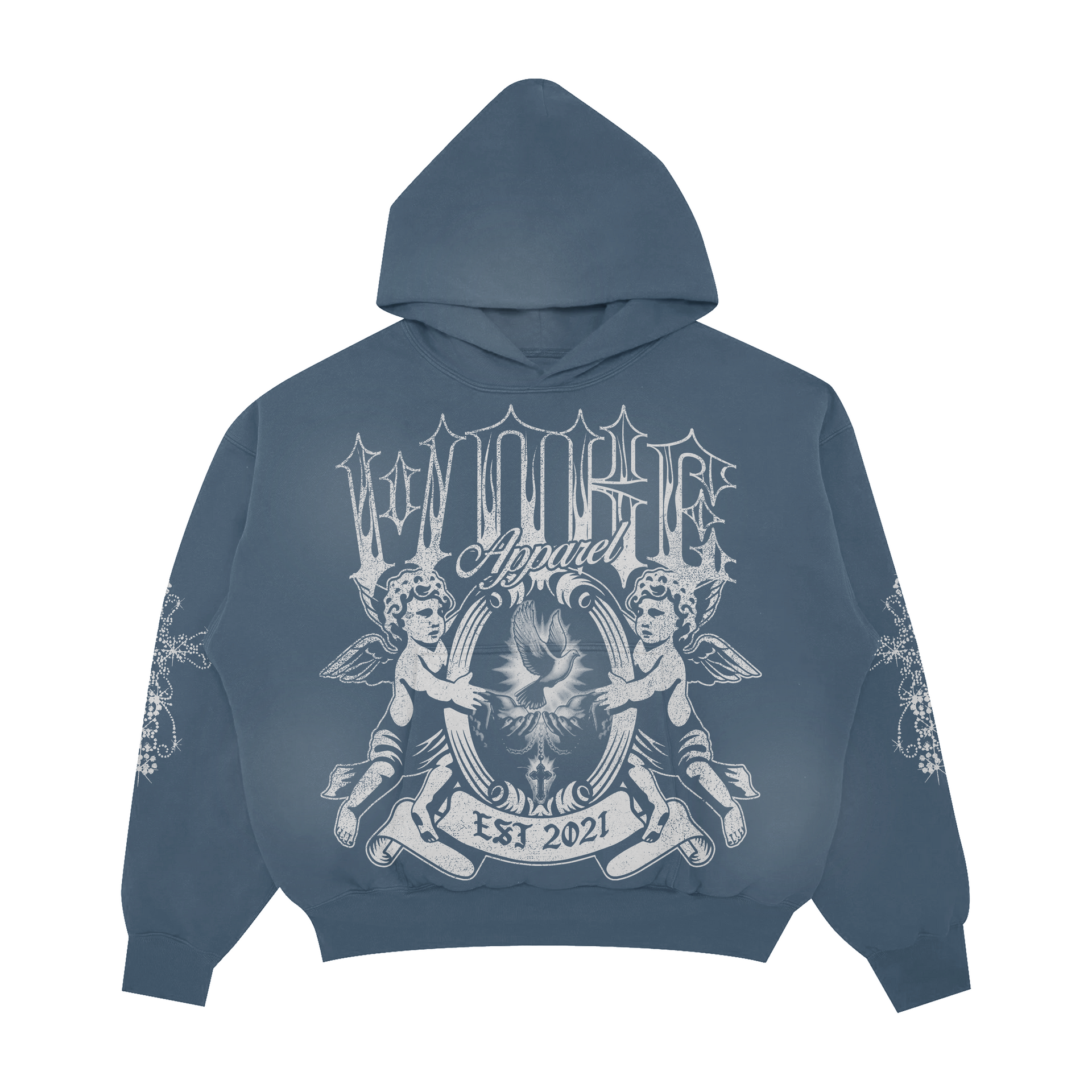Sky Blue Angel Hoodie