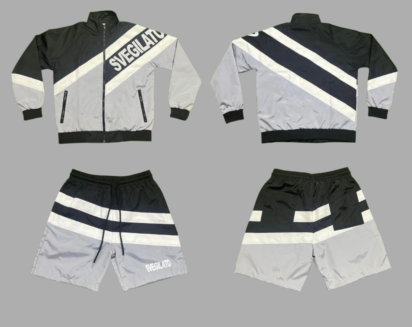 Grey Nylon Set