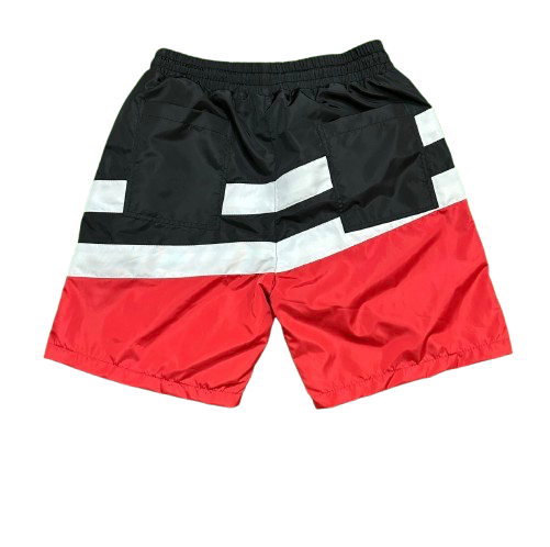 Red Nylon Shorts
