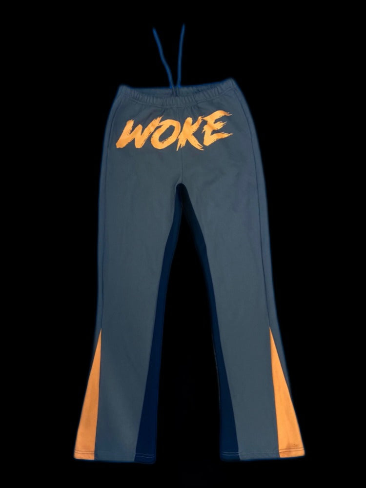 WOKE flared joggers